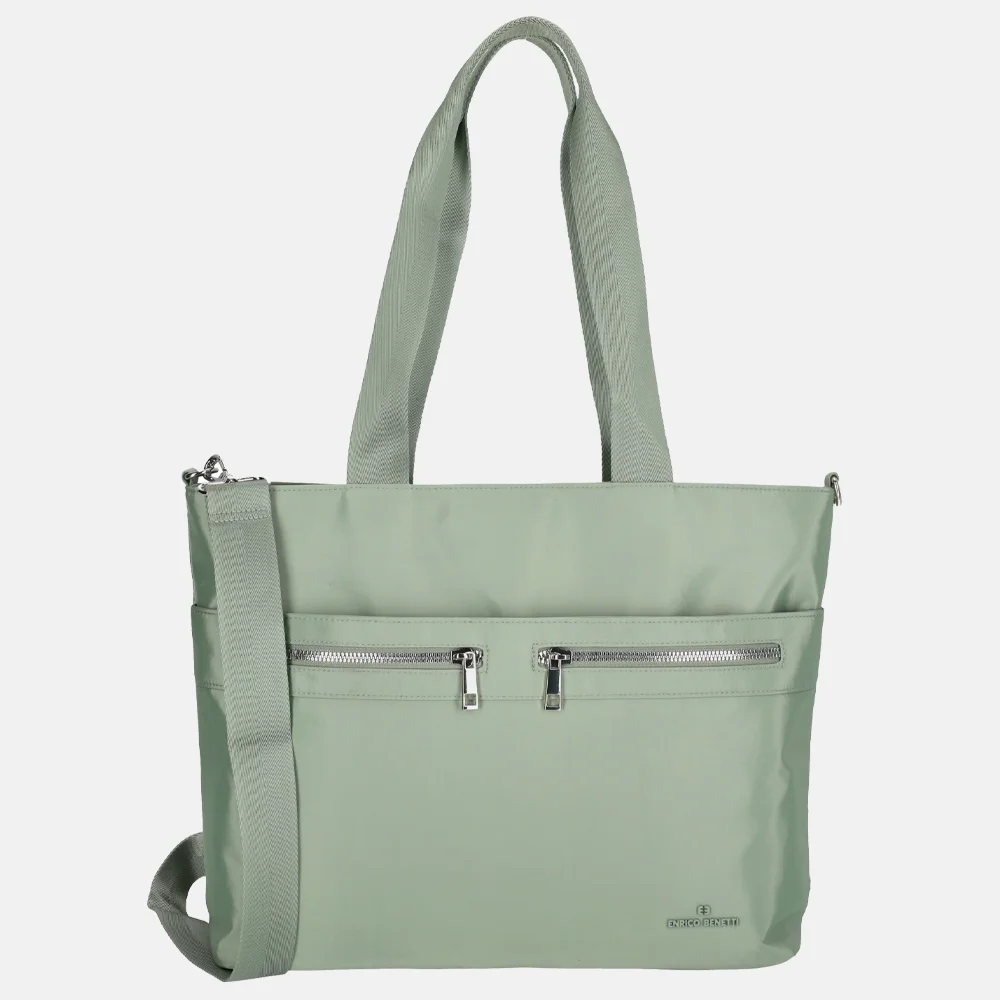 Enrico Benetti Janice shopper mint