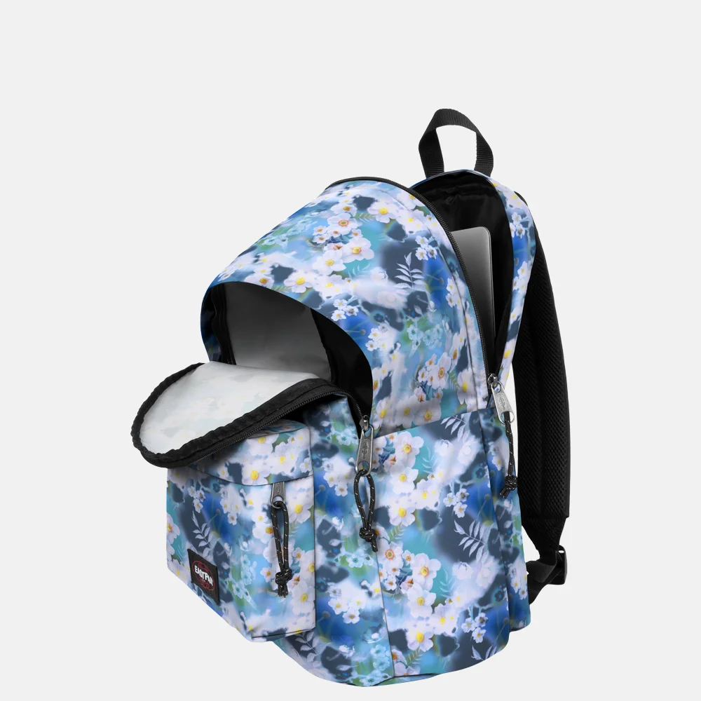 Eastpak Day office laptoprugzak dreamflower blue bij Duifhuizen