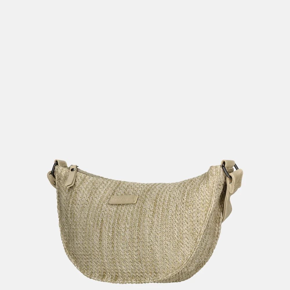 Enrico Benetti Raffia Banana crossbody tas natuur bij Duifhuizen