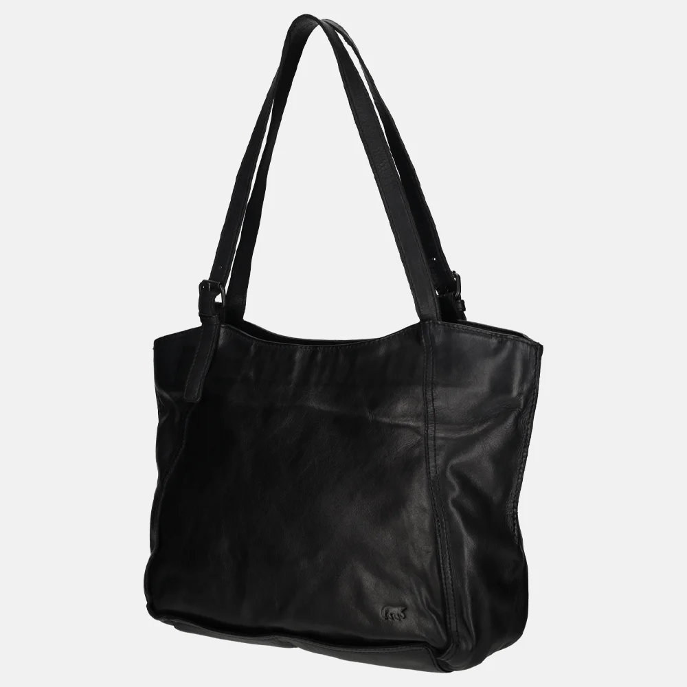 Bear Design shopper M black bij Duifhuizen