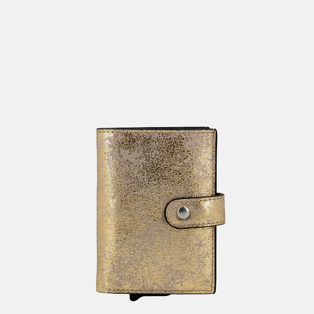 Charm London Metallic pasjeshouder goud