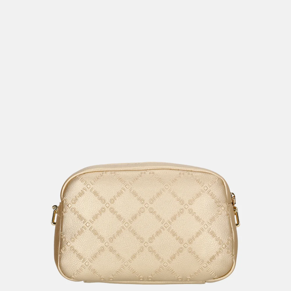Liu Jo Adonide crossbody tas light gold bij Duifhuizen
