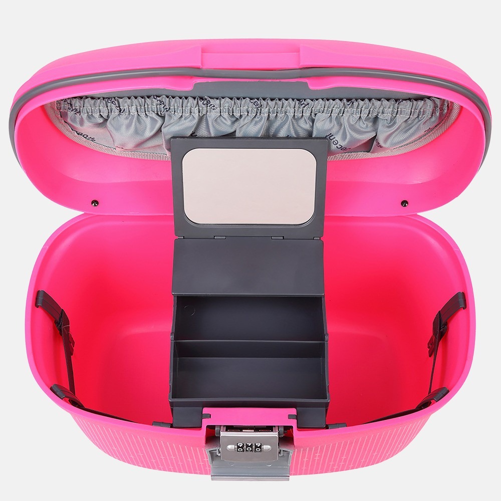 Decent beautycase pink bij Duifhuizen