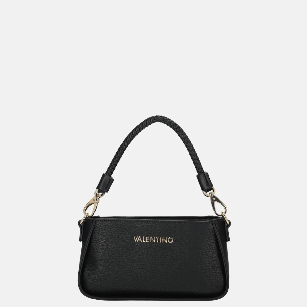 Valentino Bags Eris Re schoudertas gevlochten nero bij Duifhuizen