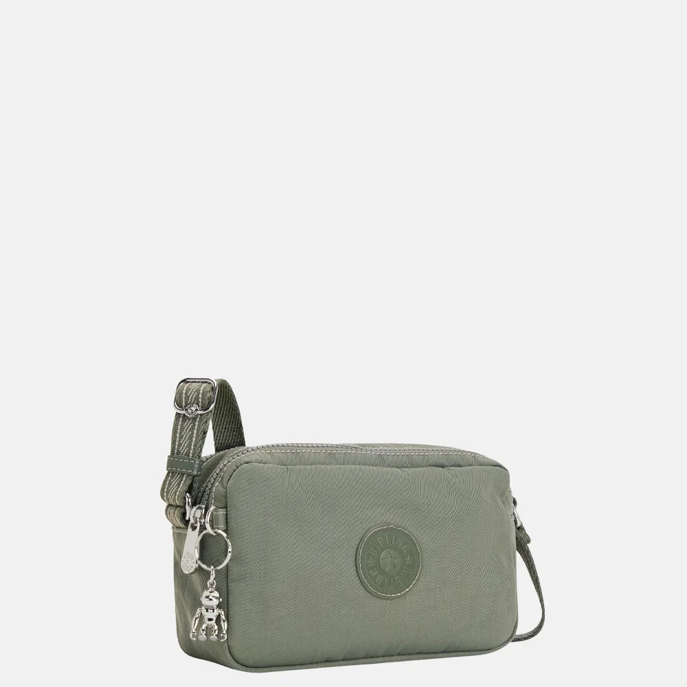 Kipling Milda crossbody tas dark seaweed bij Duifhuizen