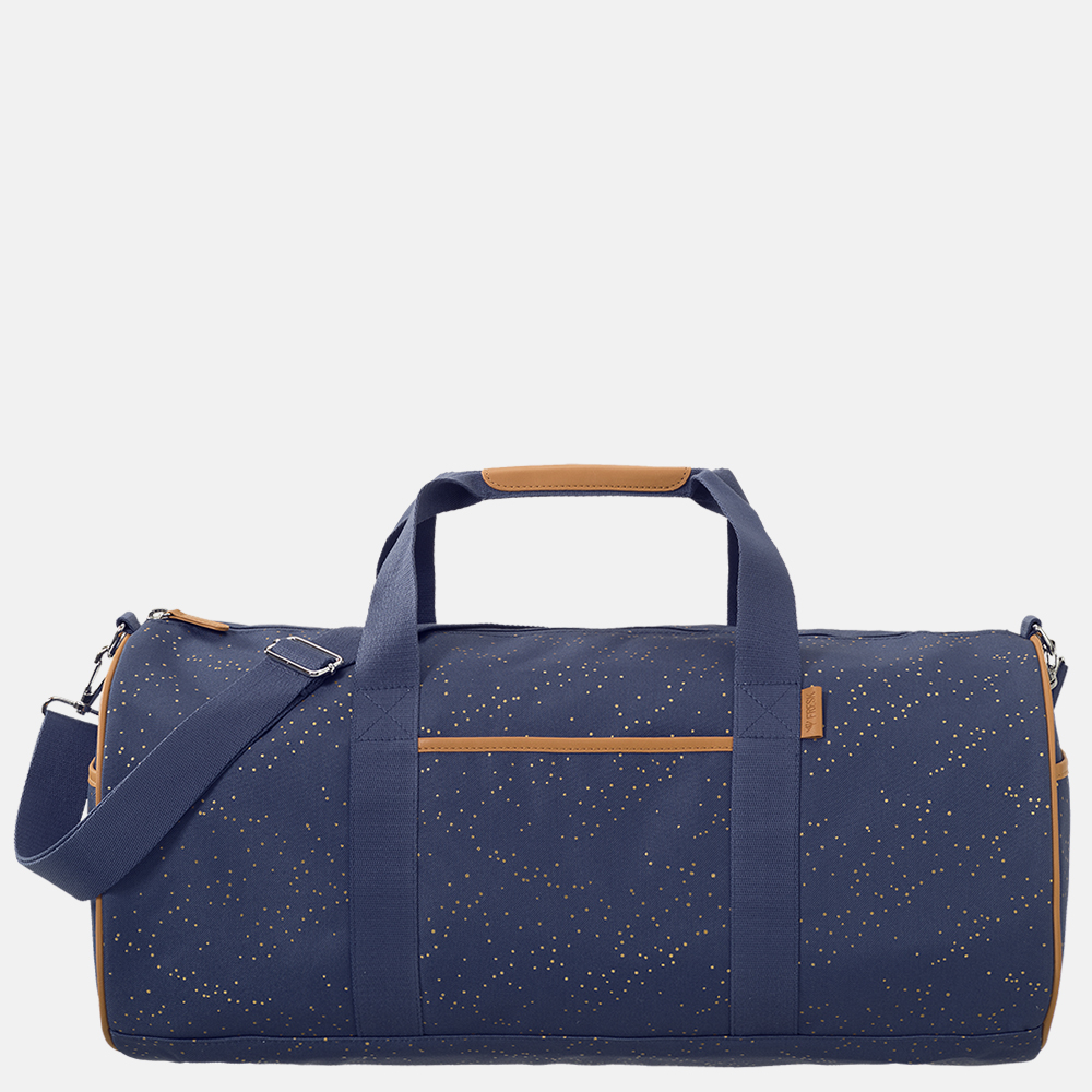 Fresk weekendtas indigo dots
