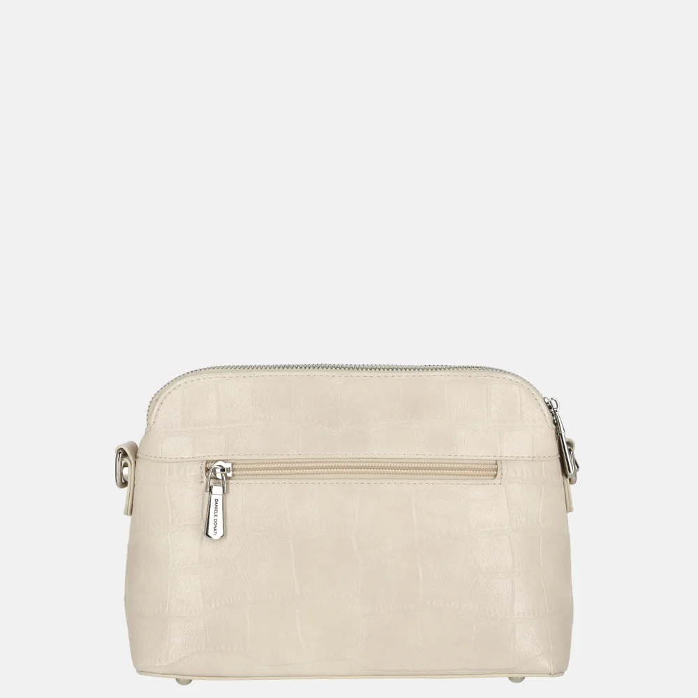 Daniele Donati crossbody tas croco beige bij Duifhuizen