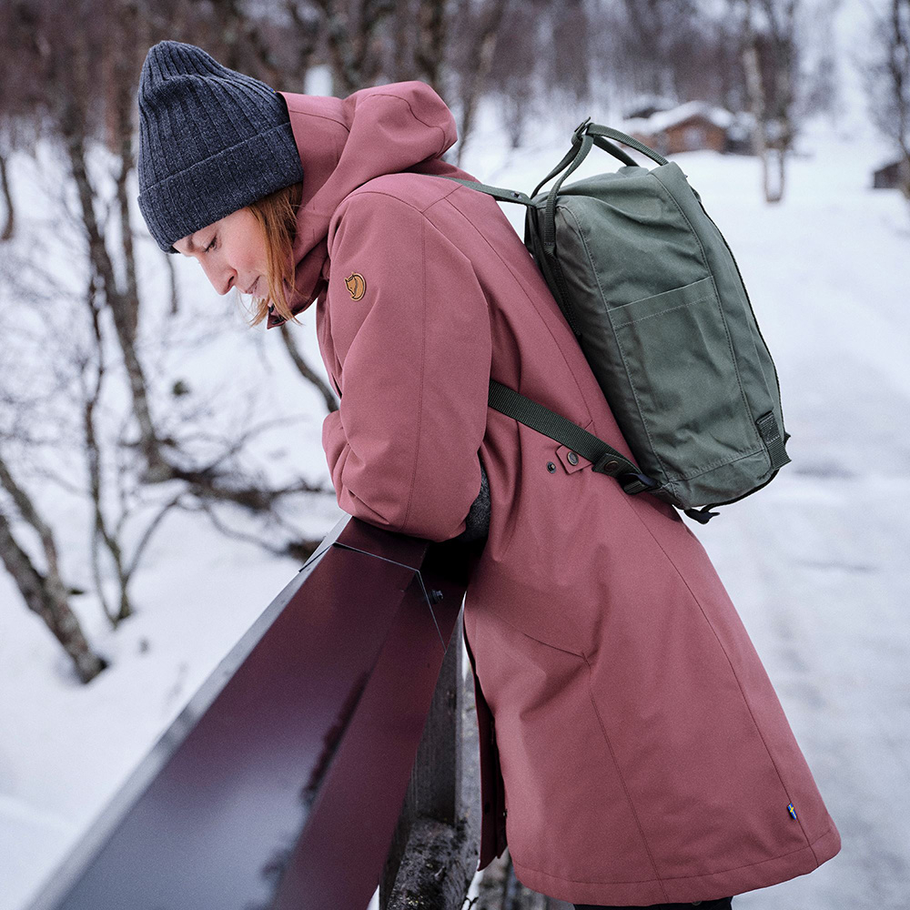Fjallraven Tree Kanken rugzak charcoal grey bij Duifhuizen