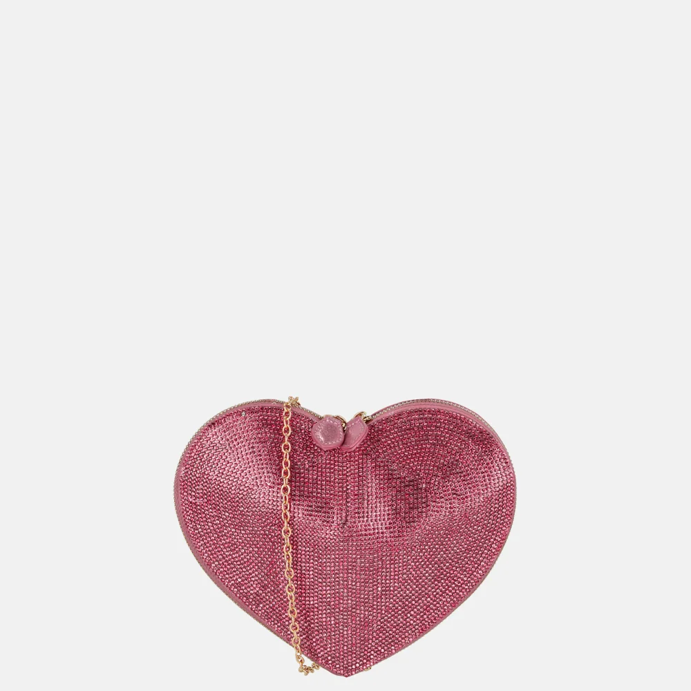 Bulaggi heart box crossbody tas pink bij Duifhuizen