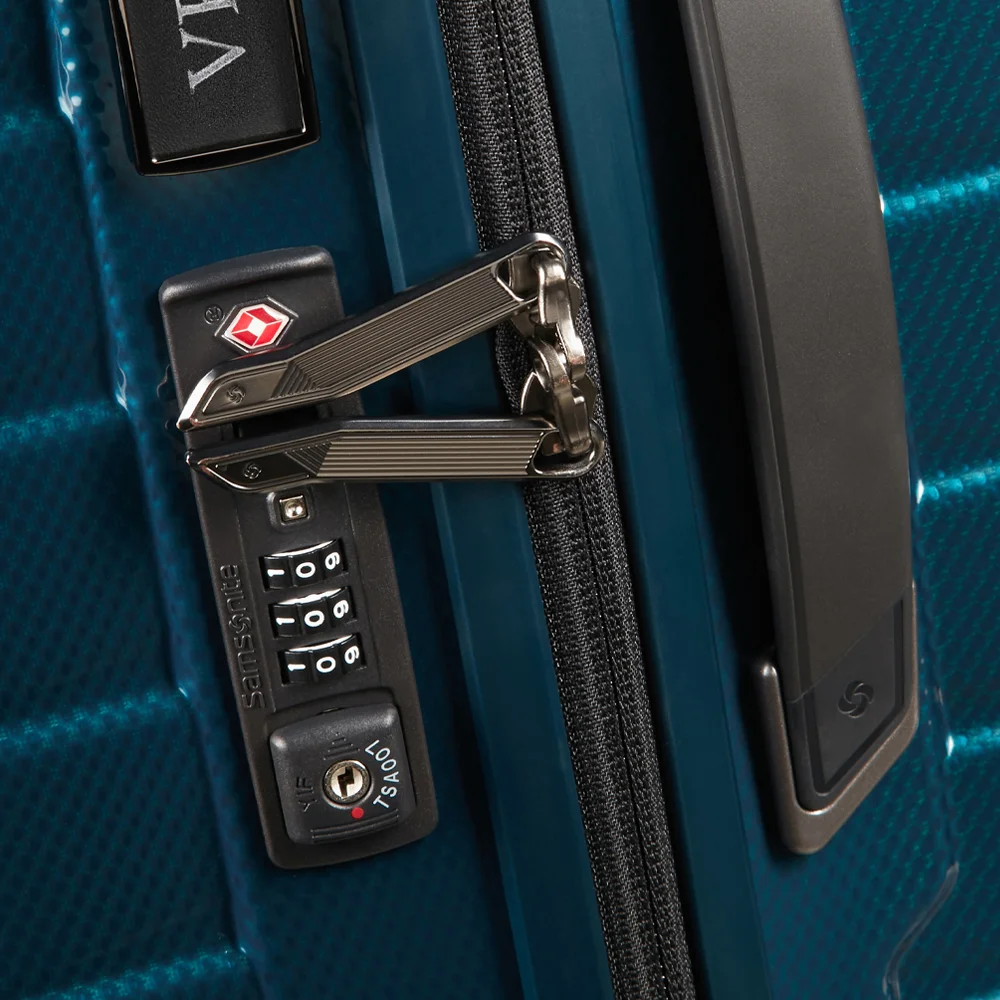 Samsonite Proxis Spinner reiskoffer 81 cm petrol blue bij Duifhuizen