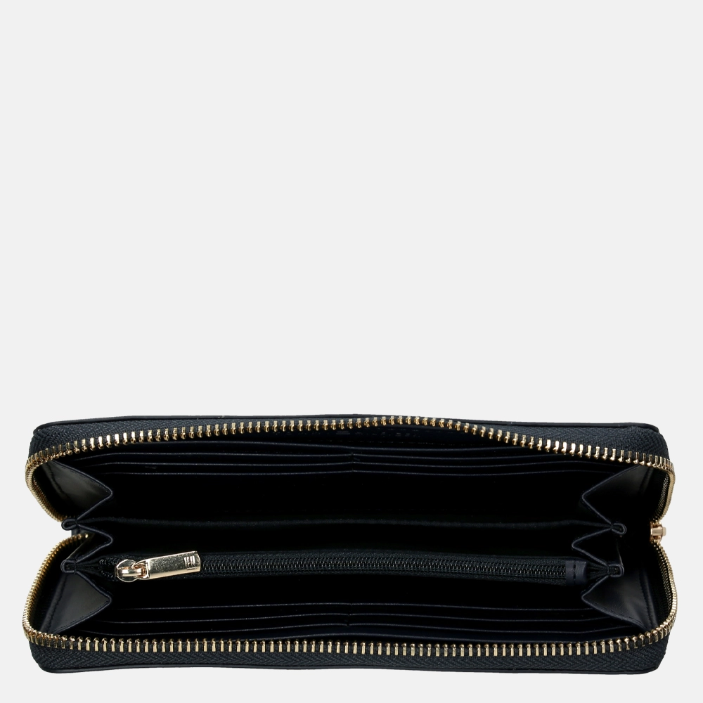 Tommy Hilfiger Iconic portemonnee L space blue bij Duifhuizen