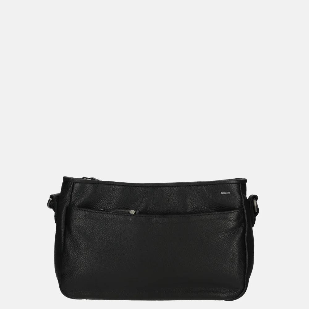 Berba Lucca schoudertas black bij Duifhuizen