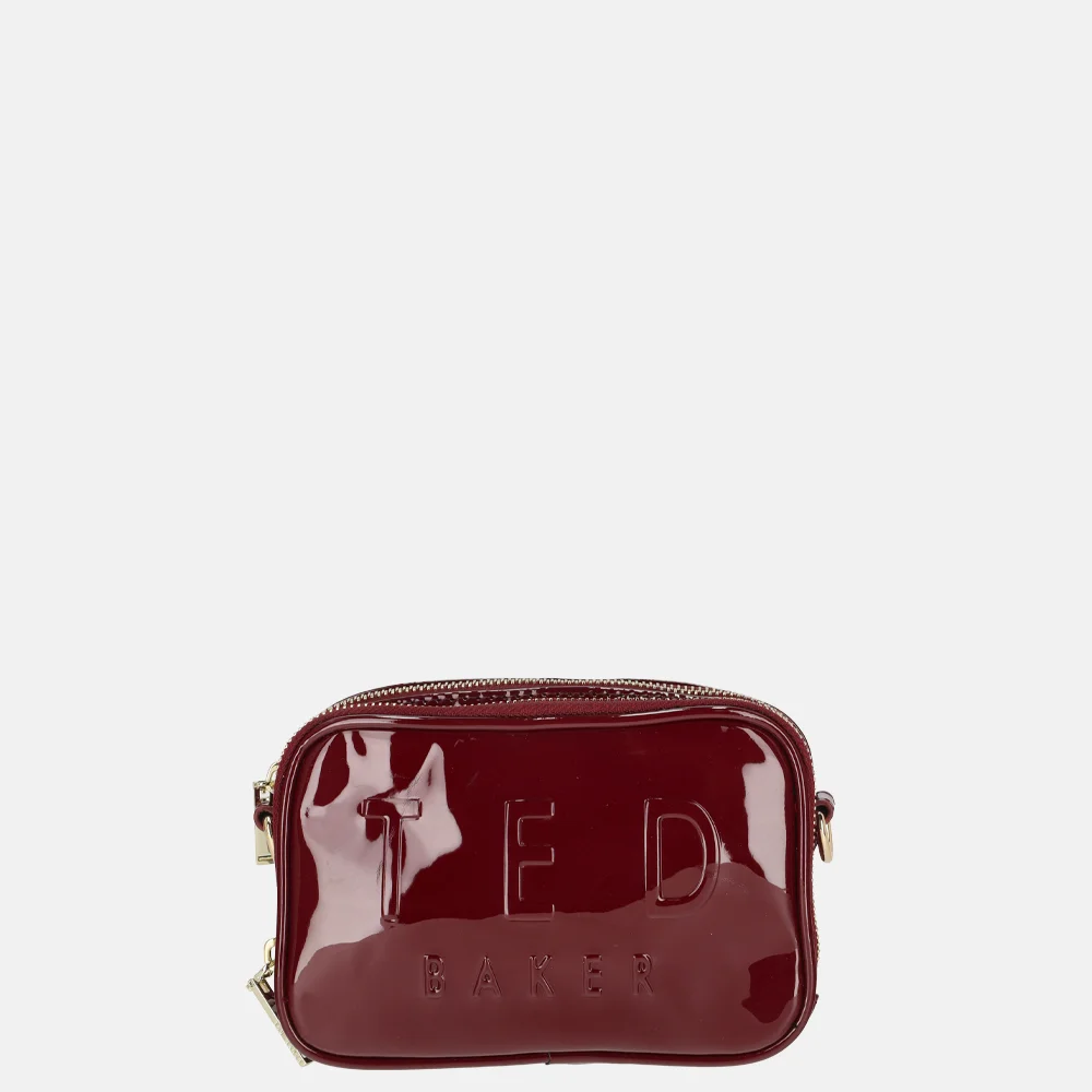 Ted Baker Lauli crossbody tas oxblood bij Duifhuizen