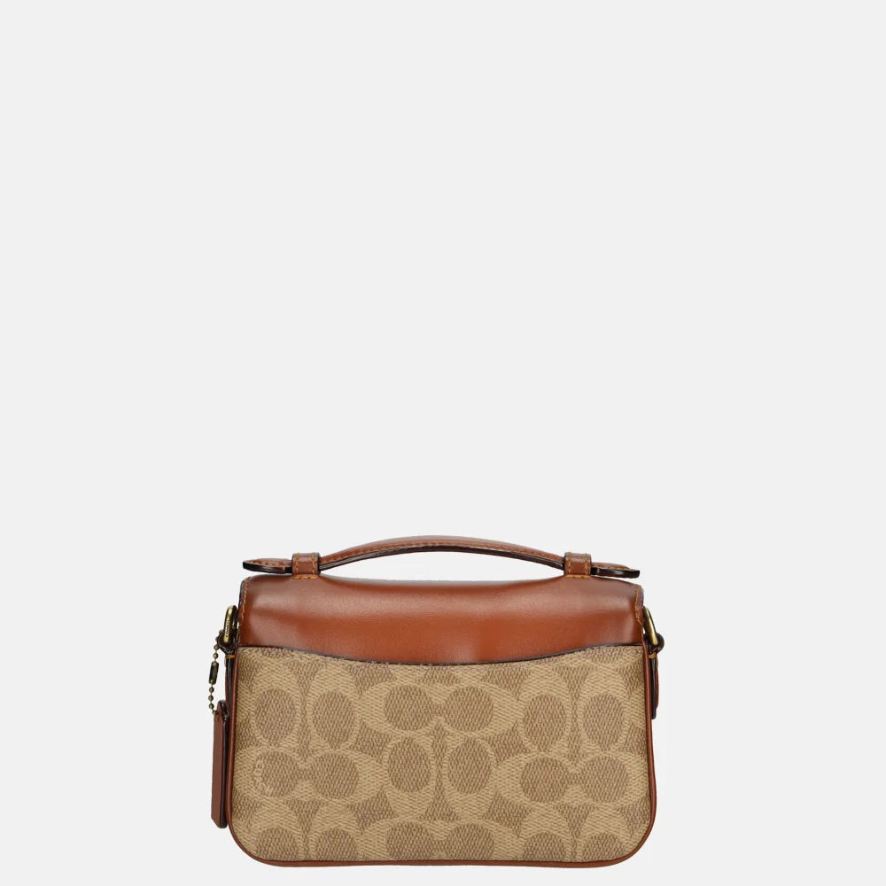 Coach Cassie crossbody tas tan rust bij Duifhuizen