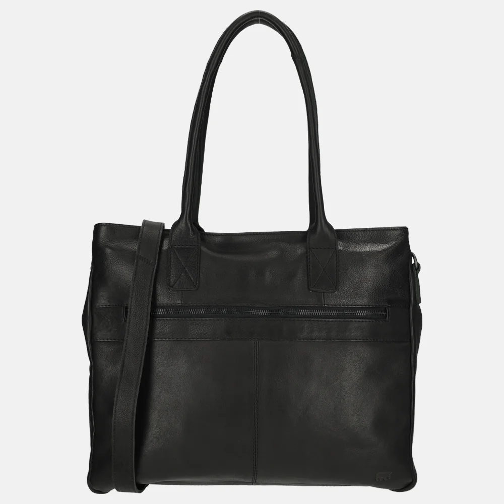 Bear Design shopper 15 inch zwart