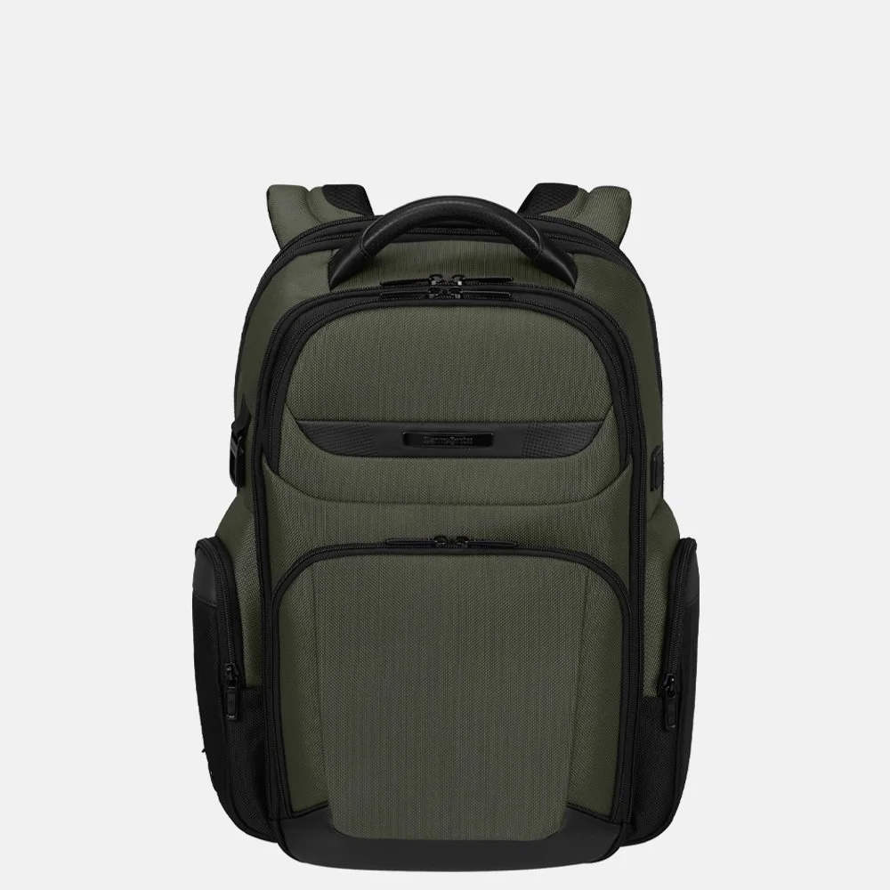 Samsonite Pro-Dlx 6 rugzak 15.6 inch green bij Duifhuizen