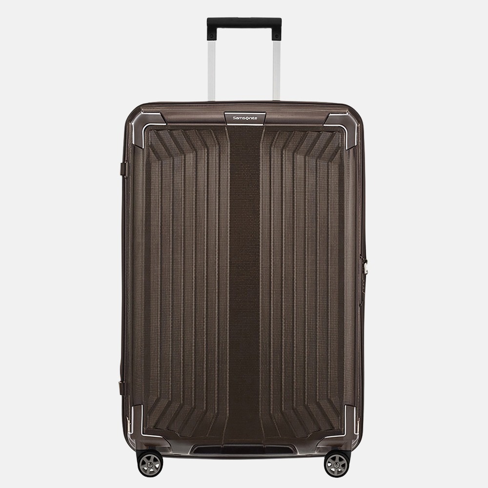 Samsonite Lite-Box spinner 75 cm walnut bij Duifhuizen