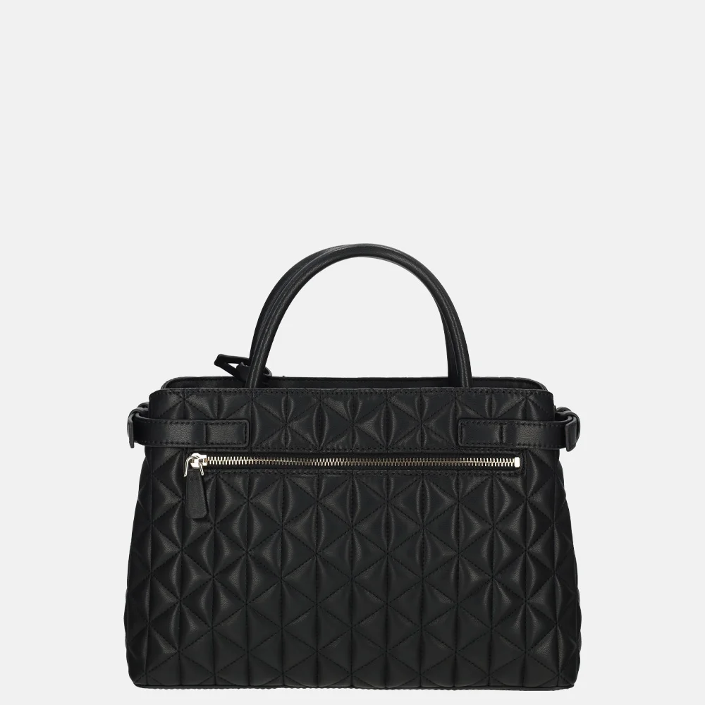 Guess Paisleigh Girlfriend satchel handtas black bij Duifhuizen