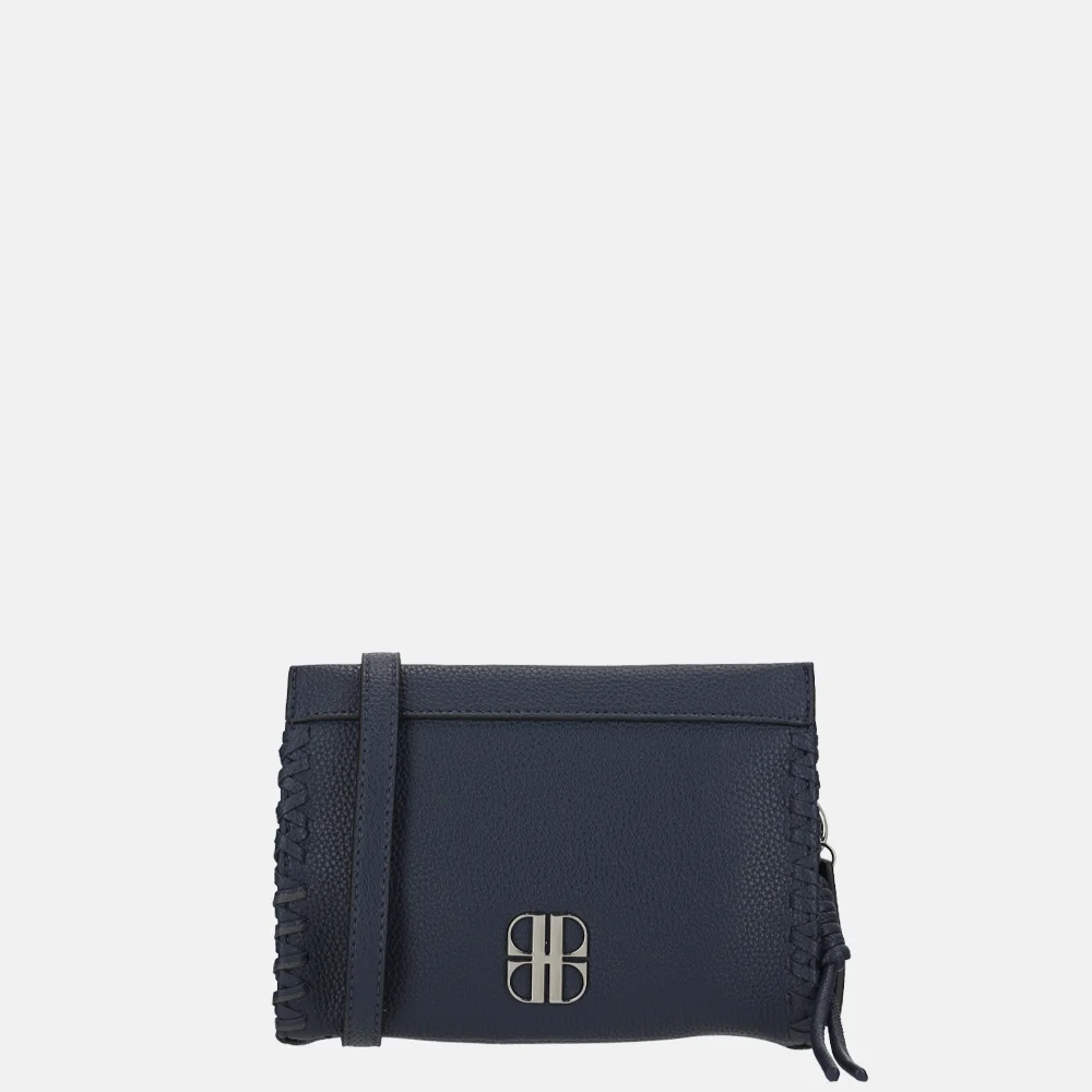 Laurent David Estee crossbody tas navy bij Duifhuizen