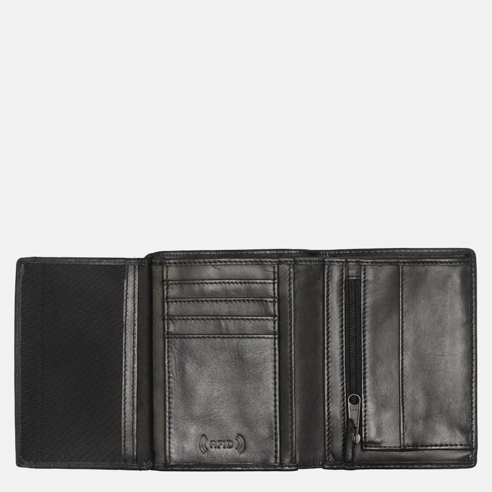 Bear Design billfold black bij Duifhuizen