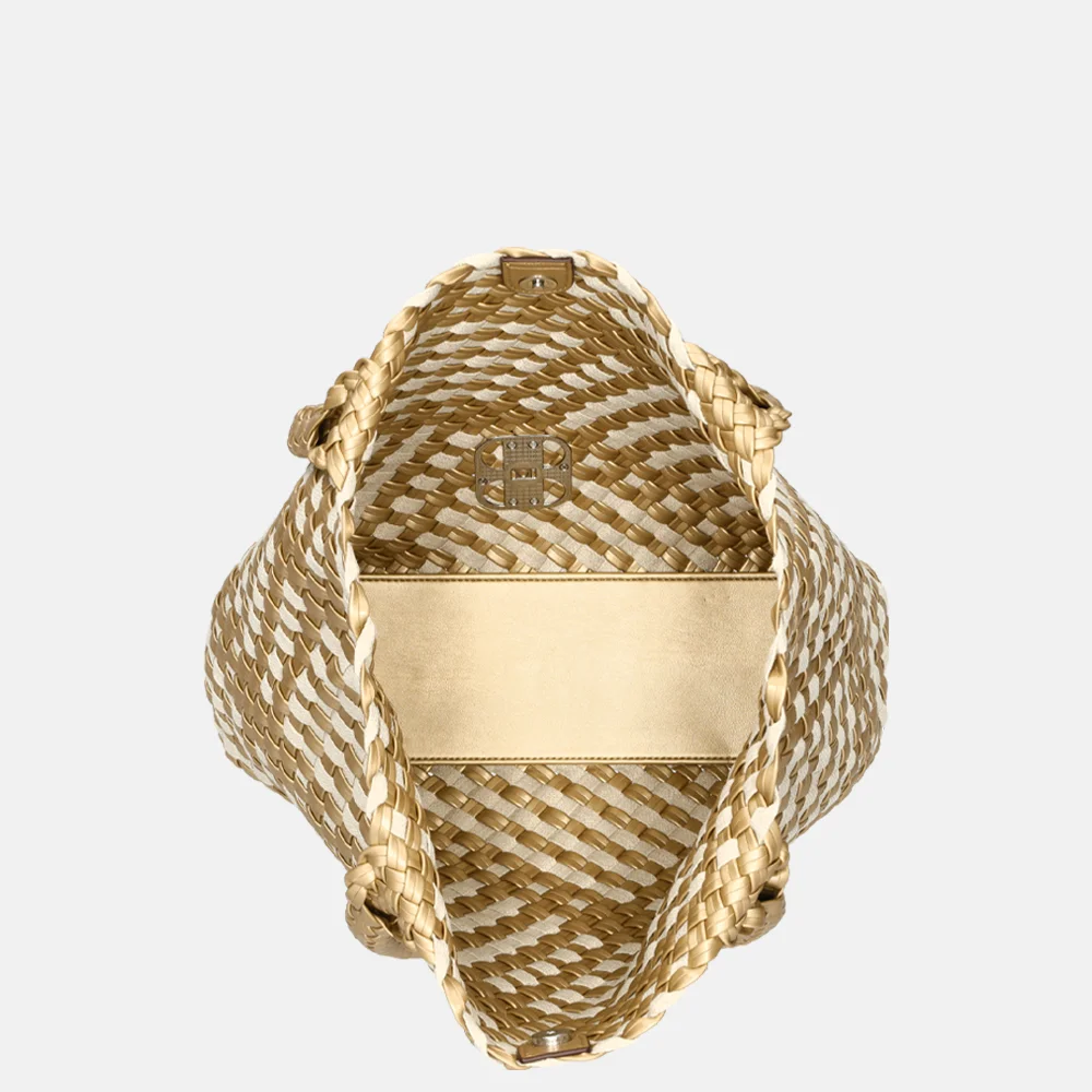 Laurent David shopper gold bij Duifhuizen