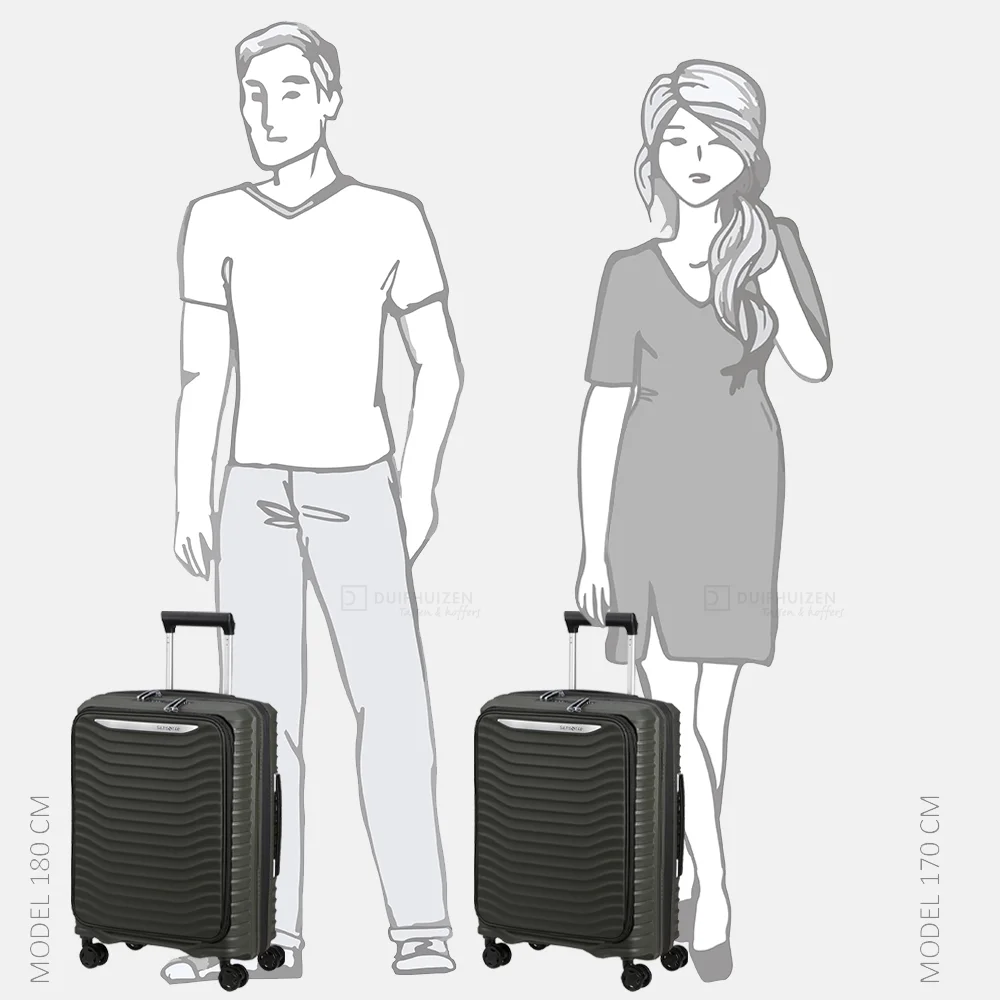 Samsonite Upscape handbagage koffer 55 cm climbing ivy bij Duifhuizen