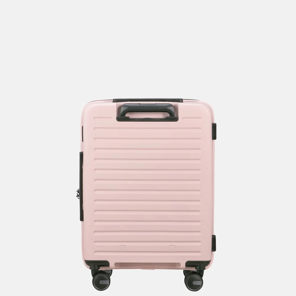 Samsonite Restackd handbagage koffer 55 cm uitbreidbaar rose bij Duifhuizen
