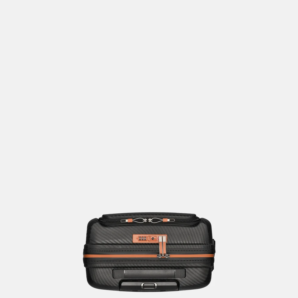Duifhuizen Paloma handbagage koffer 55 cm black/copper bij Duifhuizen