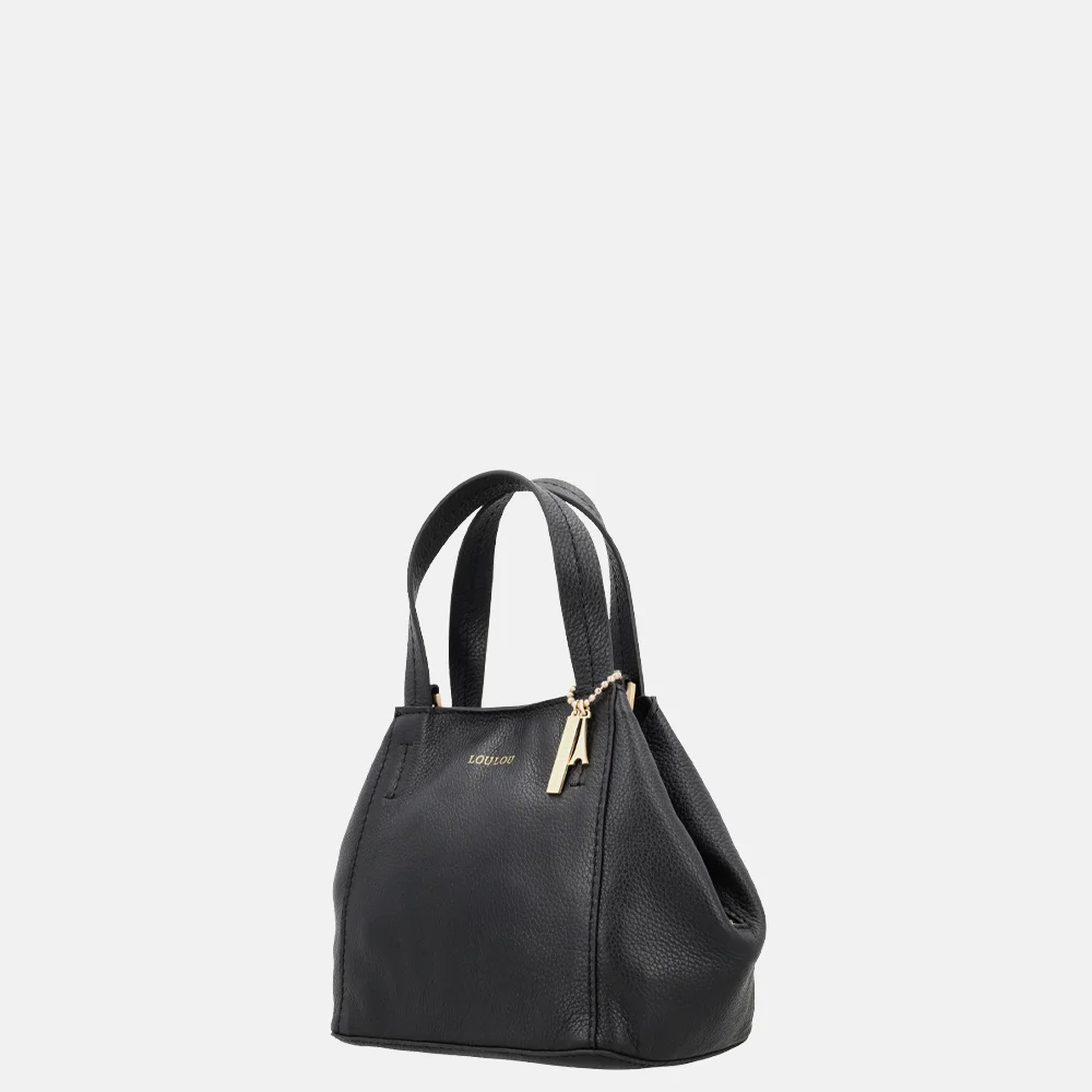 Loulou Essentiels Elodie handtas black bij Duifhuizen