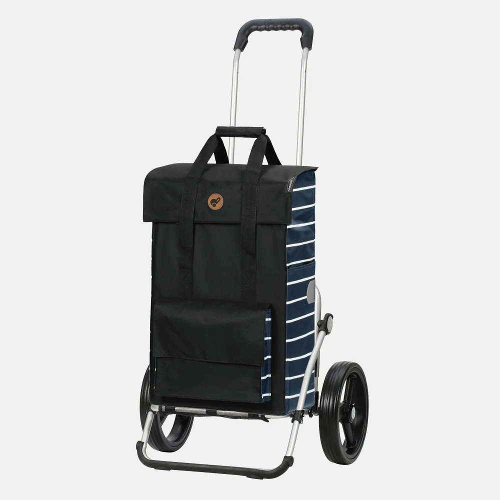 Andersen Royal Shopper Jella boodschappentrolley blauw bij Duifhuizen