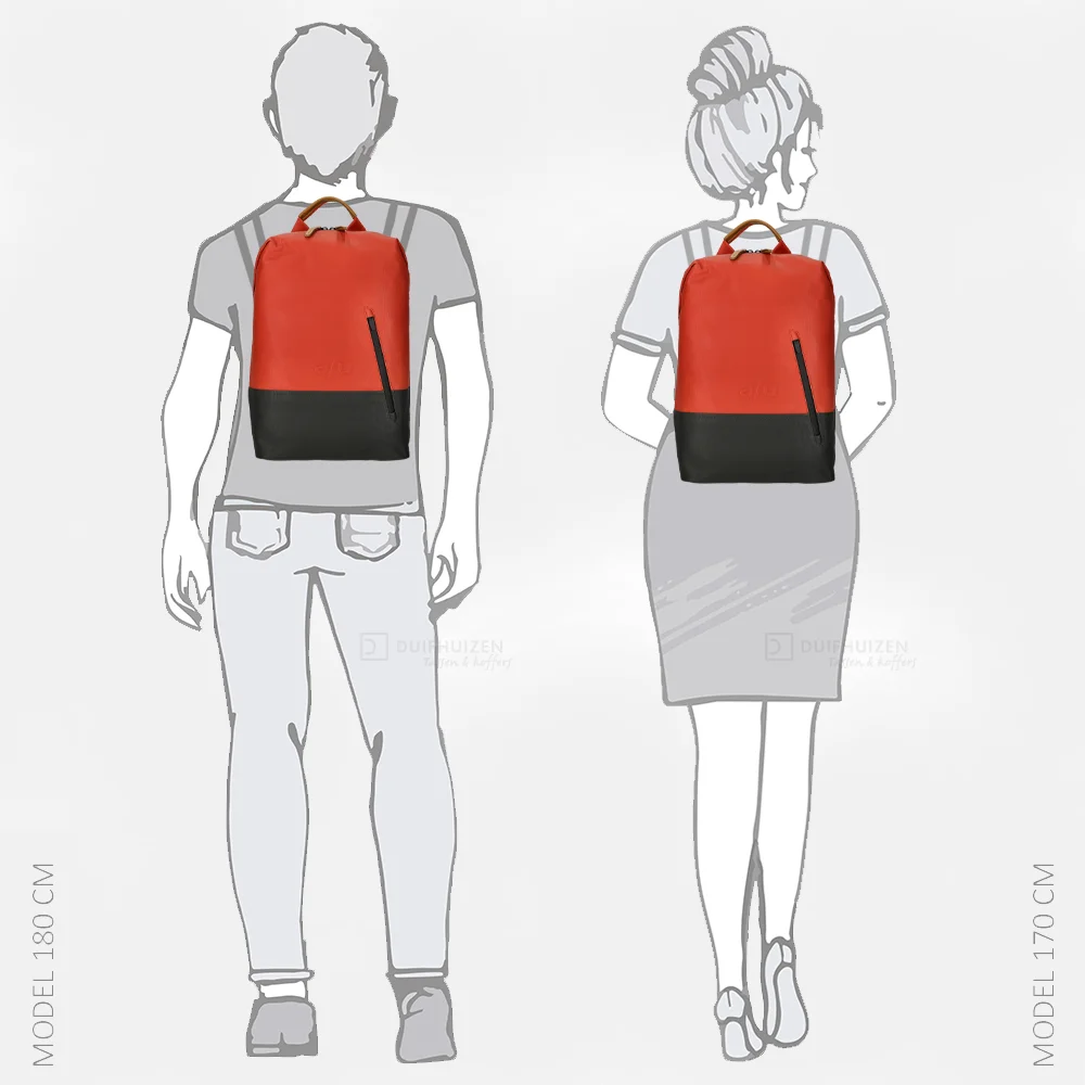 Aunts and Uncles Hamamatsu laptoprugzak 13 inch berry bij Duifhuizen