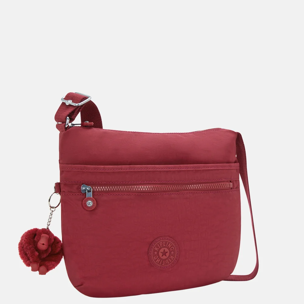 Kipling Arto crossbody tas funky red bij Duifhuizen