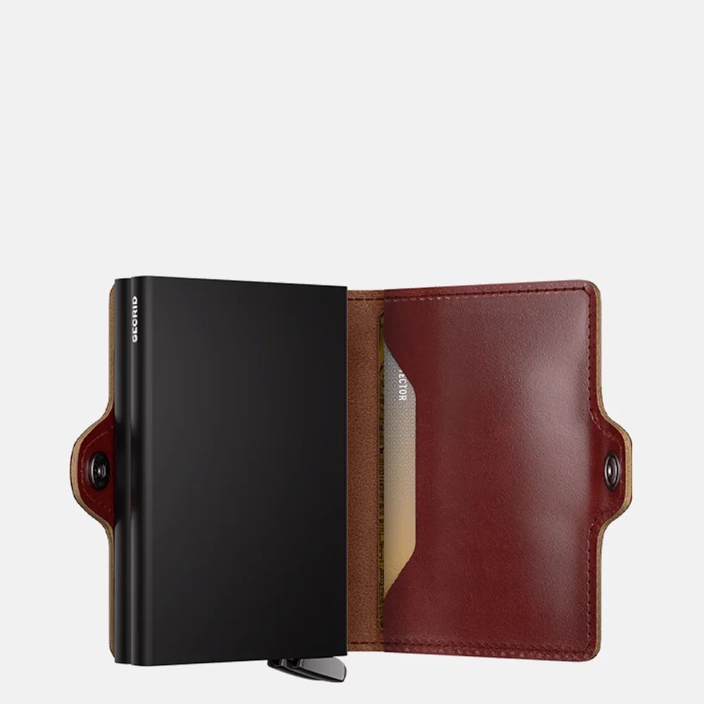 Secrid Premium Twinwallet pasjeshouder Basco Brown + brown bij Duifhuizen