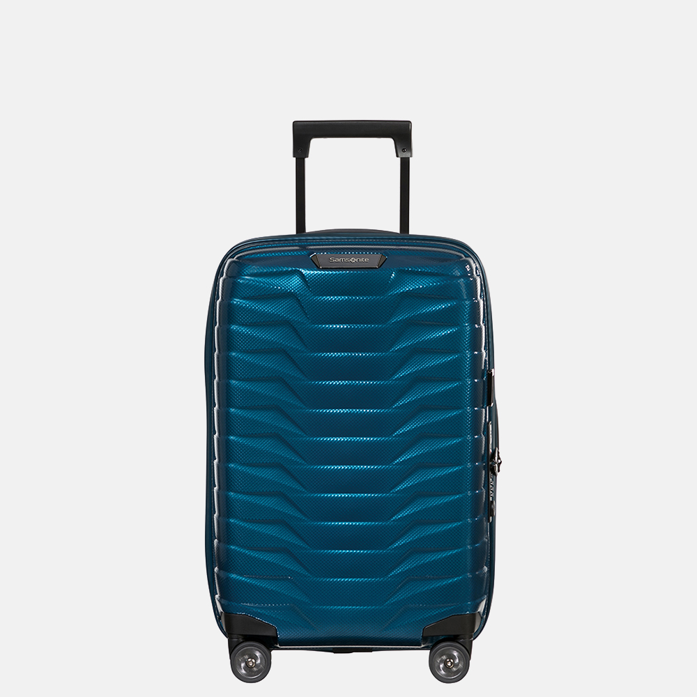 Samsonite Proxis expandable handbagage koffer 55 cm petrol blue