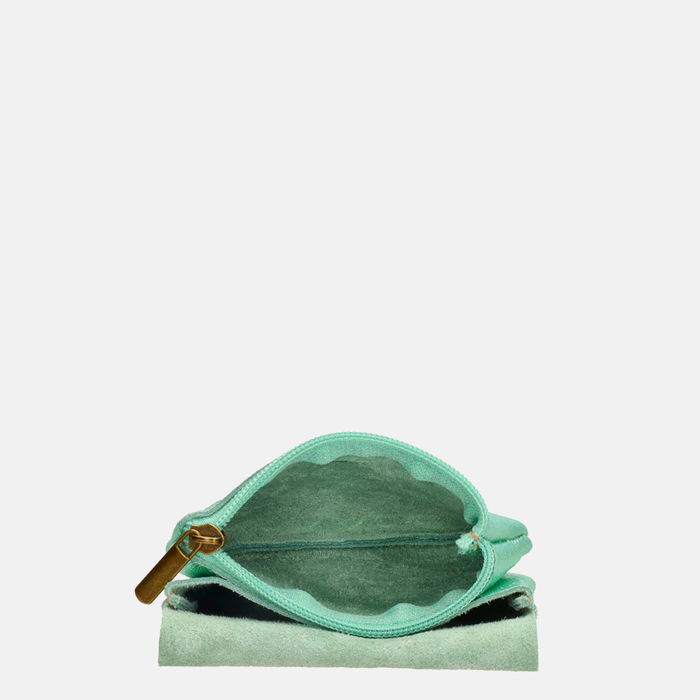 Charm London Glitter portemonnee mint bij Duifhuizen