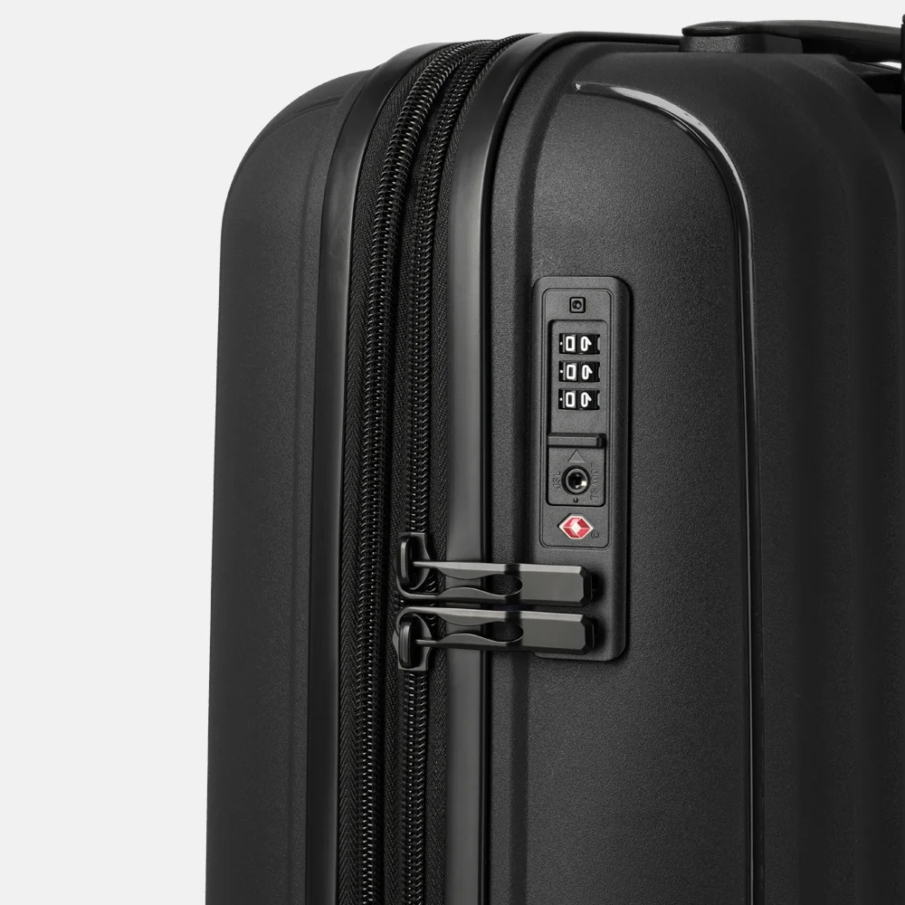 Travelite Skymate handbagage koffer 55 cm black bij Duifhuizen