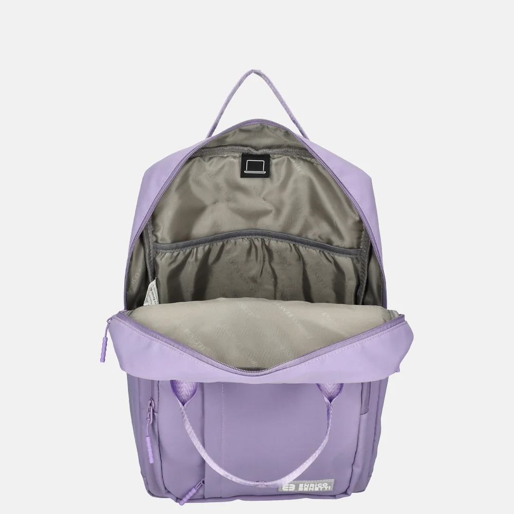 Enrico Benetti Aruba laptoprugzak 17 inch M lila bij Duifhuizen