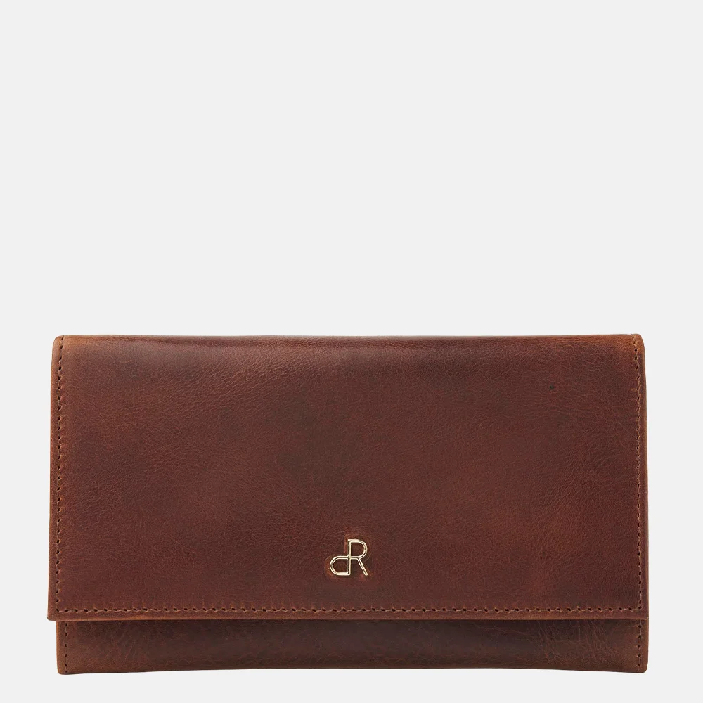 DR Amsterdam portemonnee cognac bij Duifhuizen