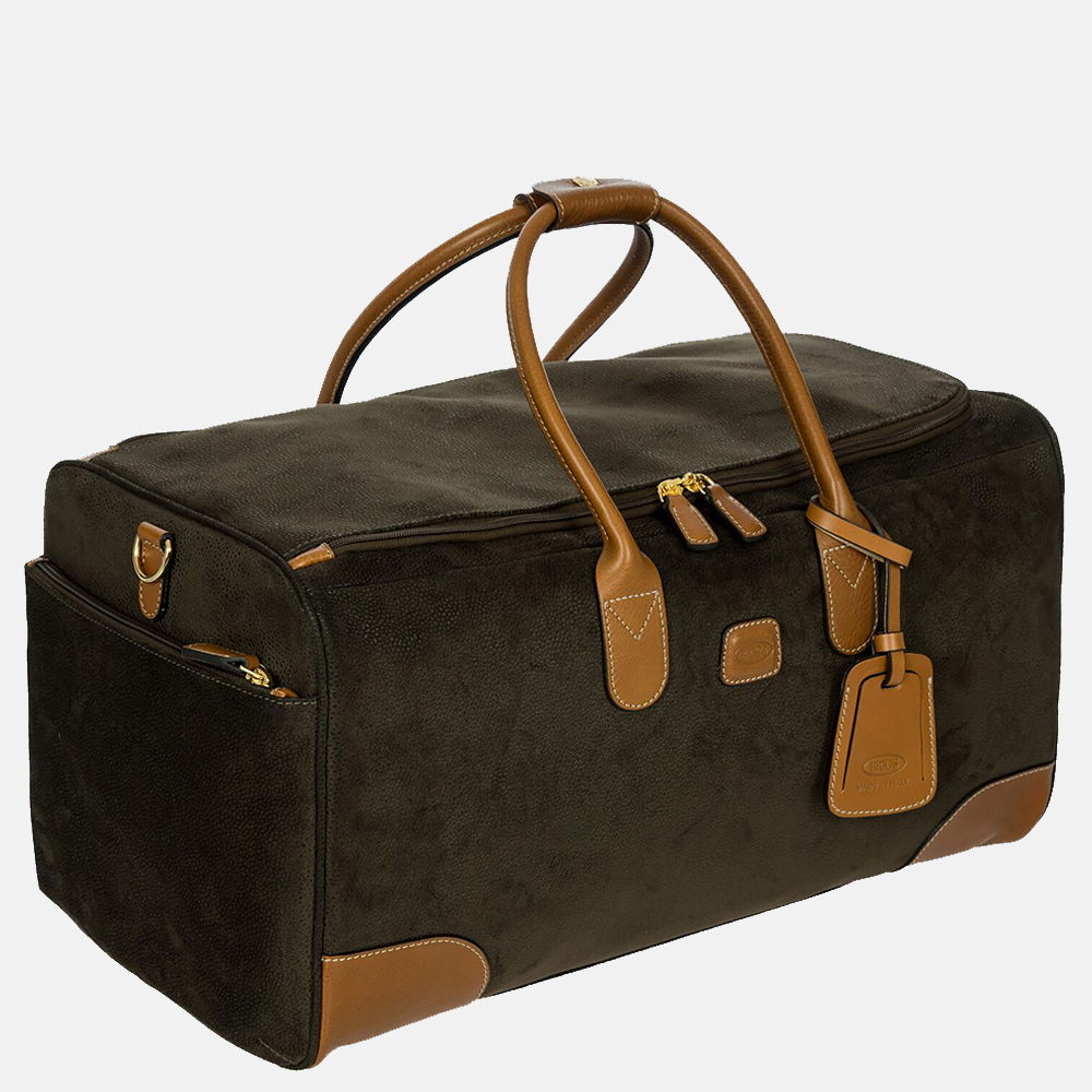 Bric's Life weekendtas olive bij Duifhuizen
