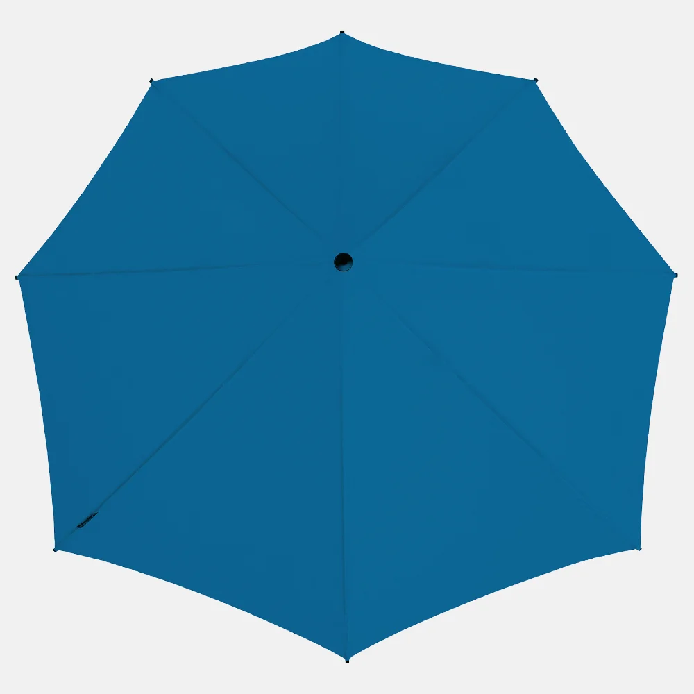 Impliva (storm)stokparaplu kobalt blauw bij Duifhuizen