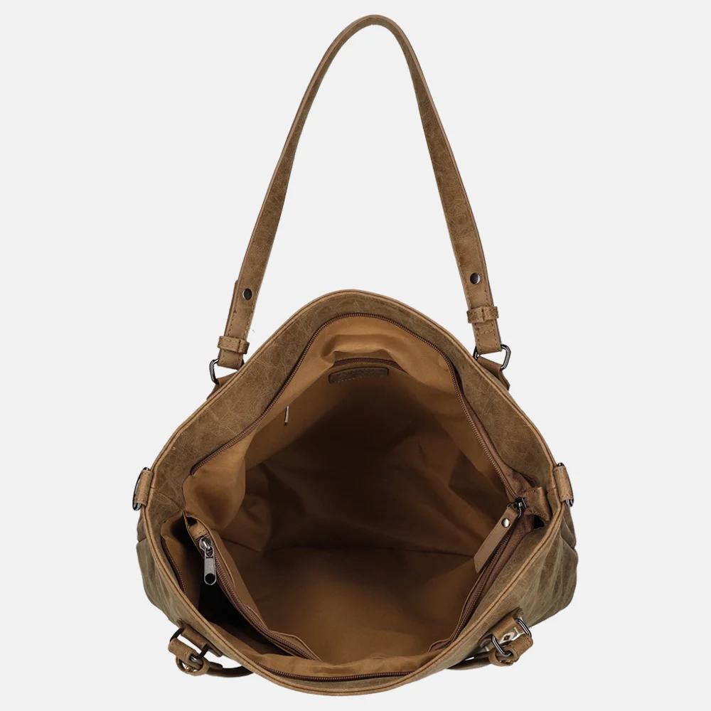 Enrico Benetti Indy shopper camel bij Duifhuizen