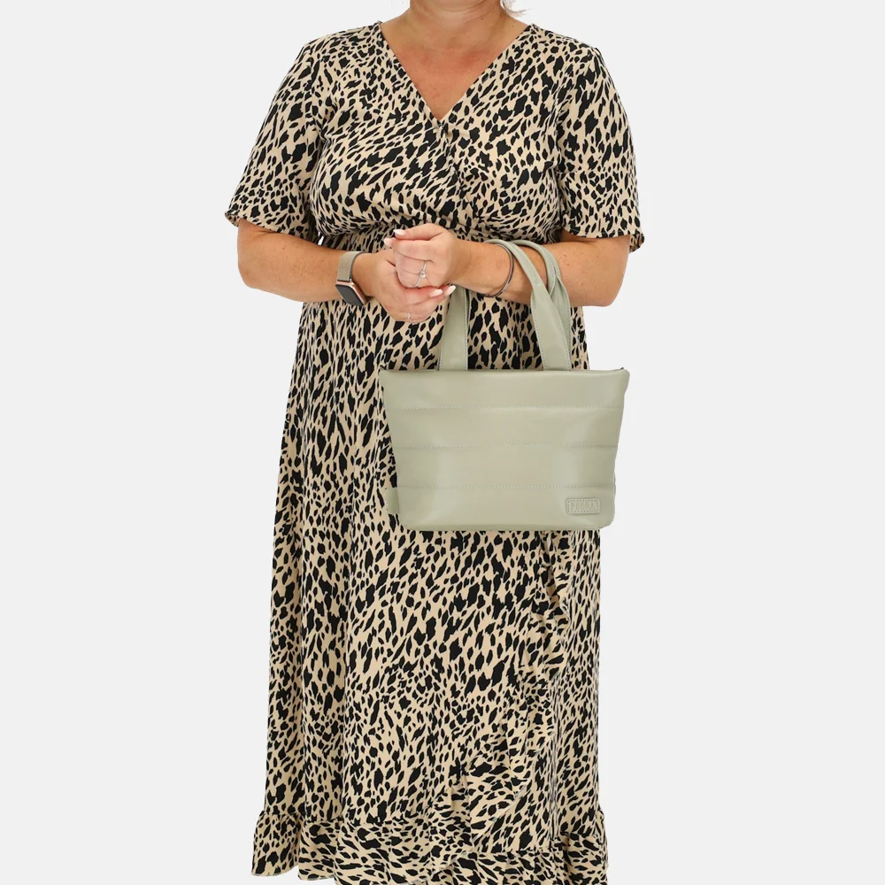 Zebra Trends Evie handtas mint bij Duifhuizen