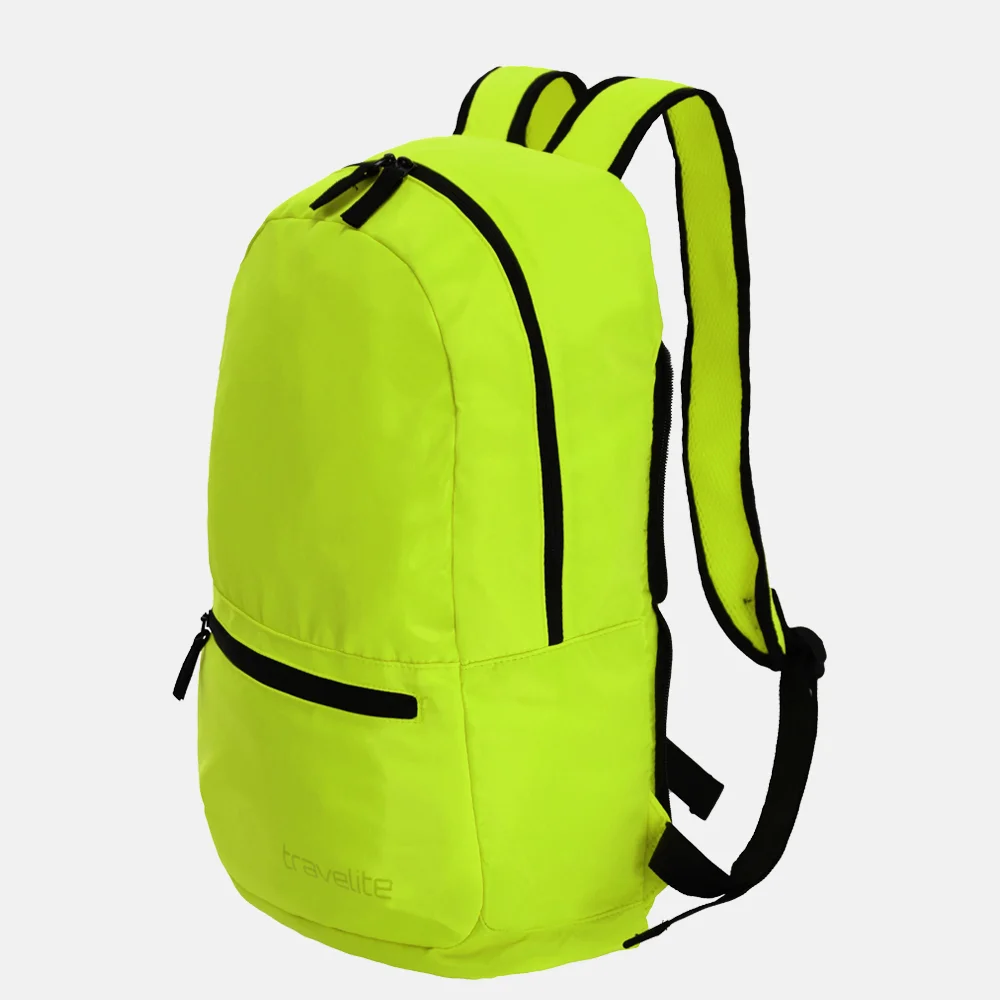 Travelite opvouwbaare rugzak lemon bij Duifhuizen