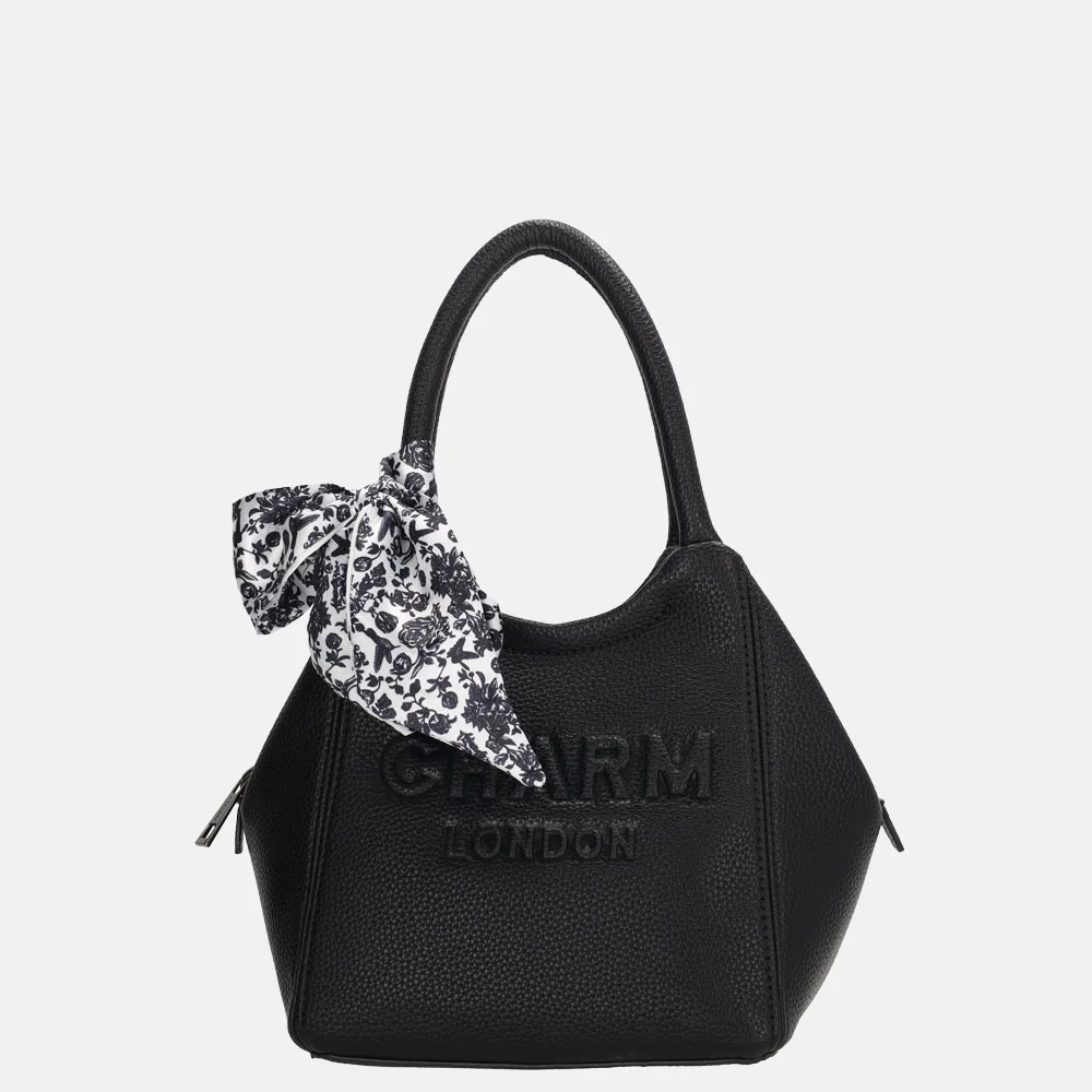 Charm London Bond street handtas S zwart bij Duifhuizen