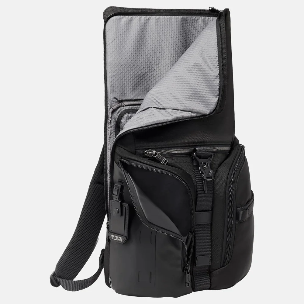 Tumi Alpha Bravo Logistics laptoprugzak 15 inch black bij Duifhuizen