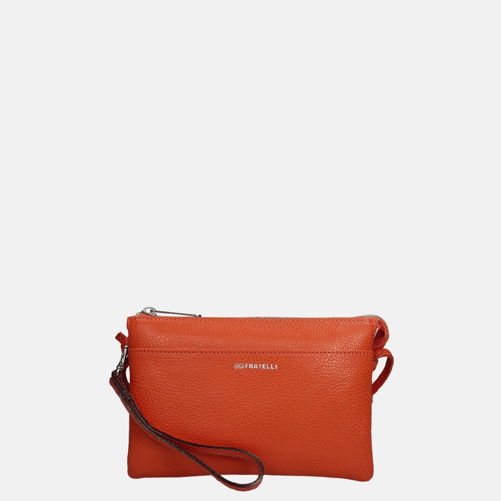 GiGi Fratelli Romance crossbody tas orange bij Duifhuizen