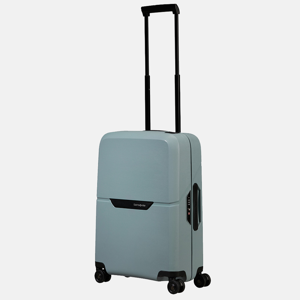 Samsonite Magnum ECO handbagage koffer 55 cm ice blue bij Duifhuizen