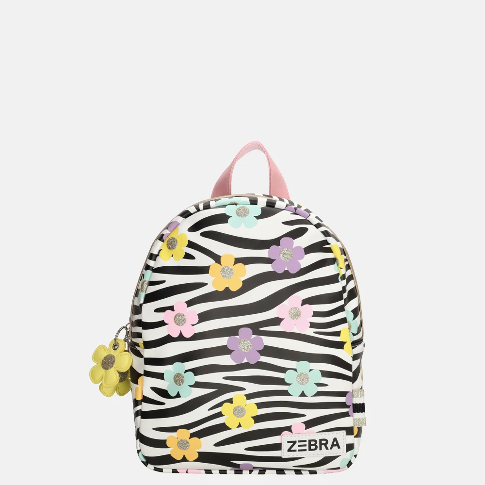 Zebra Trends kinderrugzak multi bloemen bij Duifhuizen