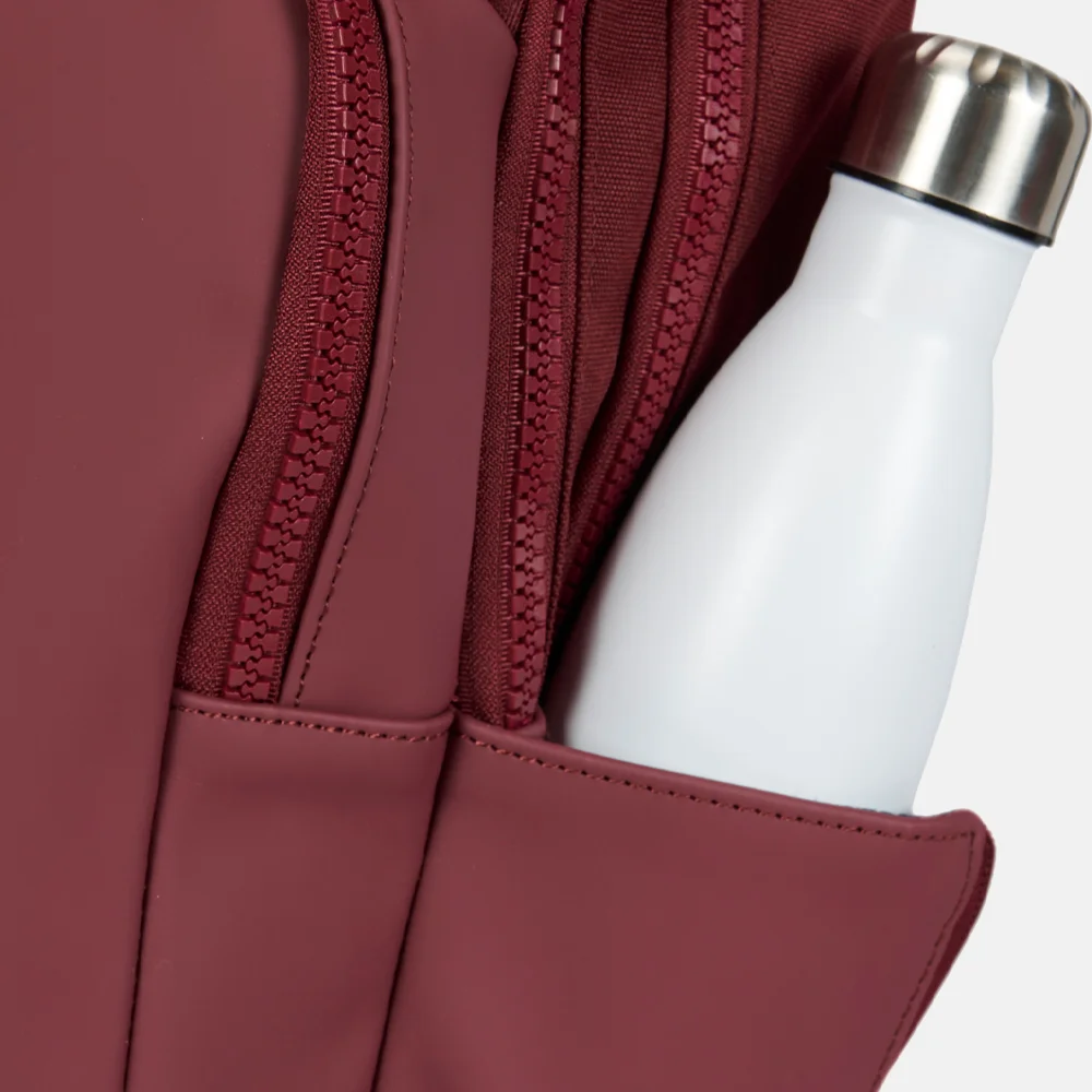 New Rebels Bruce laptoprugzak 15 inch bordeaux bij Duifhuizen