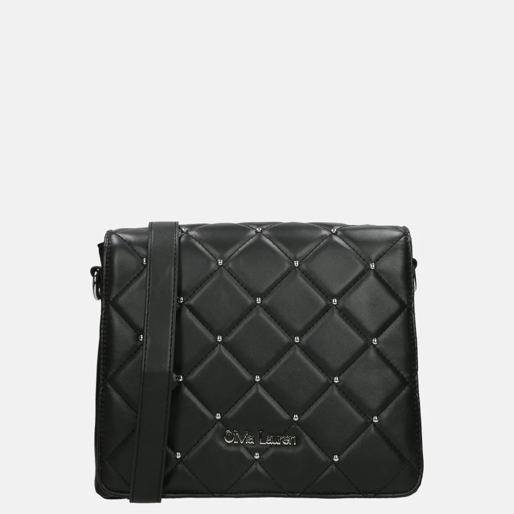 Olivia Lauren crossbody tas zwart bij Duifhuizen